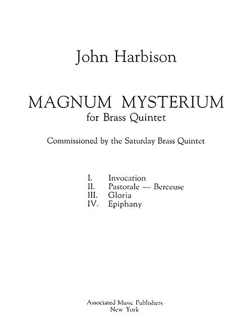 Magnum Mysterium