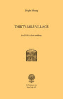Thirty-Mile Village - choral score