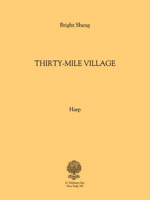 Thirty-Mile Village - harp part