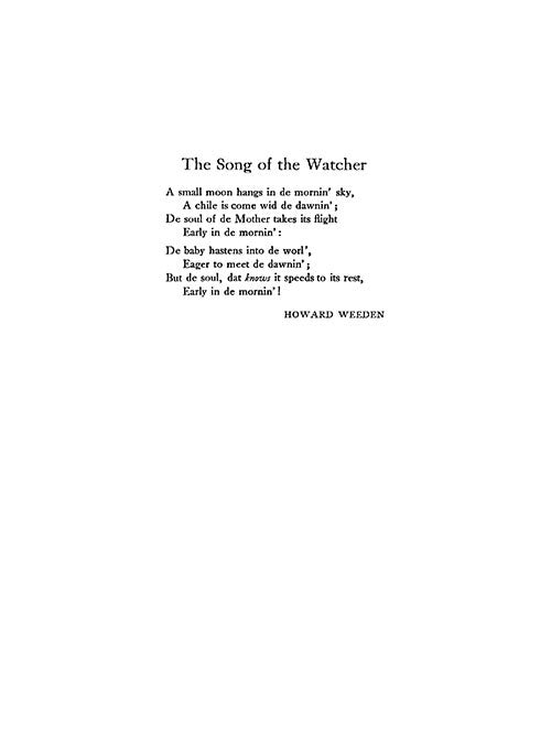 the Song of the Watcher