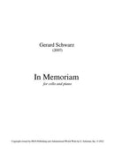 In Memoriam (Cello and Piano)