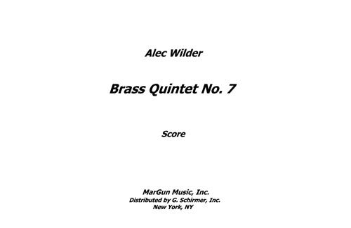 Brass Quintet No. 7