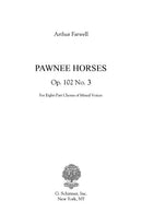 Pawnee Horses