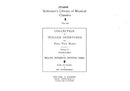 Collection of Italian Overtures, Volume 2 (Bellini, Donizetti, Spontini, Verdi)