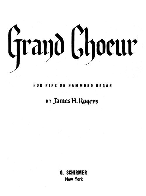 Grand Choeur