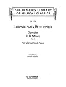 Sonata, Op. 6 (for clarinet and piano) - Digital (Not Printable)