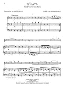 Sonata, Op. 6 (for clarinet and piano) - Digital (Not Printable)