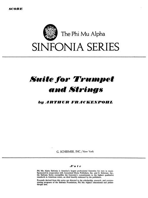 Suite for Trumpet & Strings