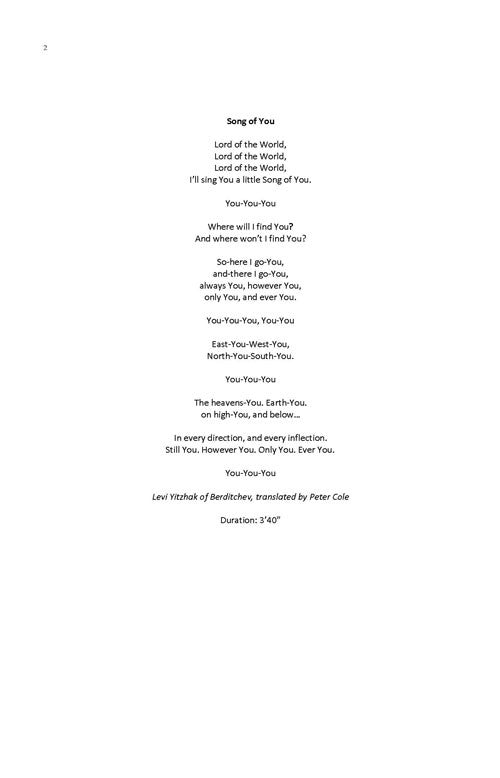 Song of You