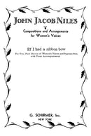 Ef I Had a Ribbon Bow