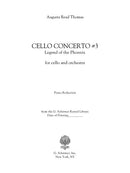 Cello Concerto No. 3 Legend of the Phoenix