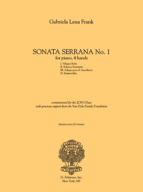 Sonata Serrana No. 1