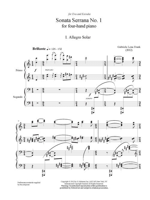 Sonata Serrana No. 1