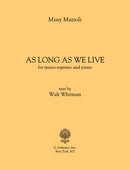 As Long as We Live (Mezzo and Piano)