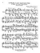 O World, I now must leave thee, Op. 122, No. 11