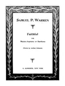 Faithful from 'Two Songs'