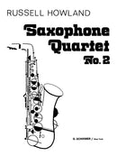 Saxophone Quartet No. 2