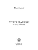 Vesper Sparrow
