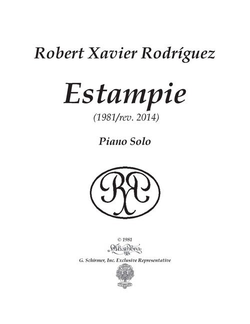 Estampie (for piano)