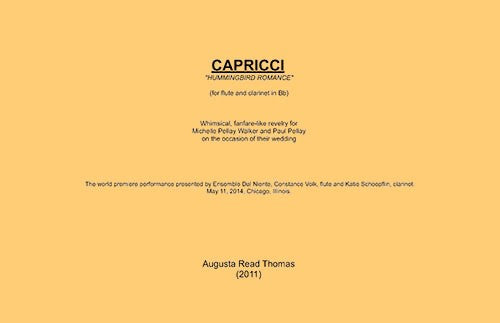 Capricci 'Hummingbird Romance'