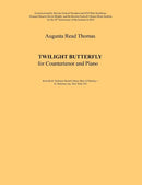 Twilight Butterfly (for countertenor and piano)