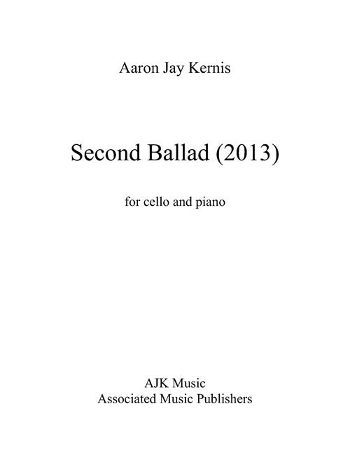 Second Ballad