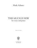 This Much Is New (E-flat, in treble clef)