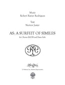 As: a Surfeit of Similes