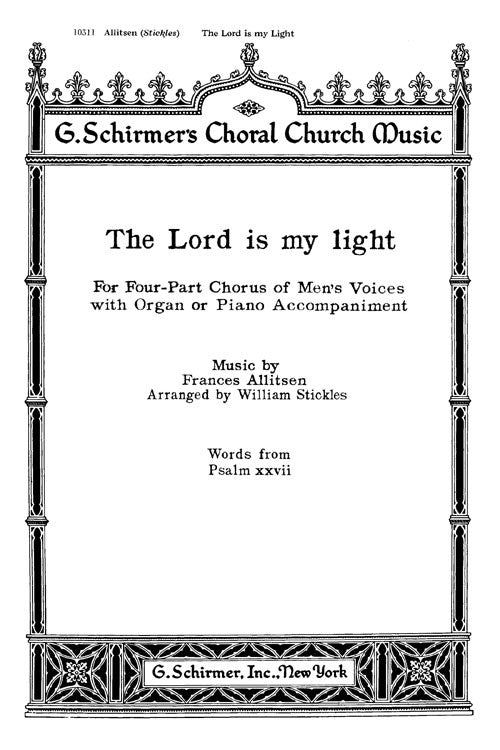 The Lord is my Light