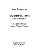 Two Compositions for Piano