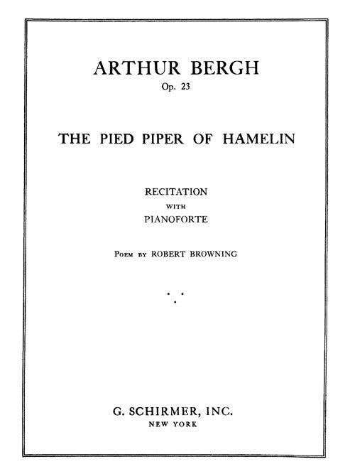 Pied Piper of Hamelin