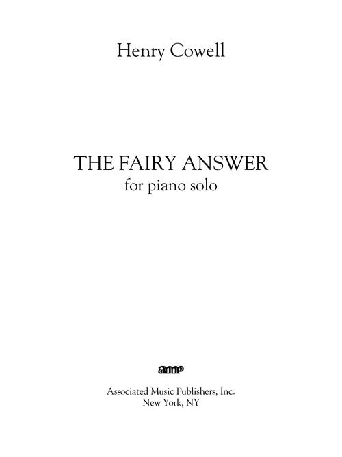 The Fairy Answer