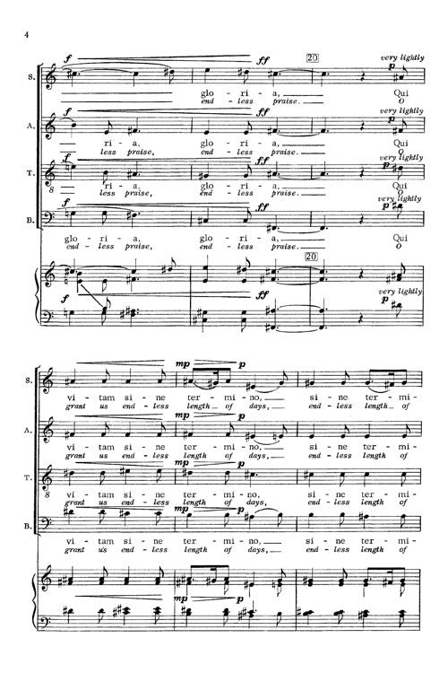 O Salutaris Hostia (from Four Motets)
