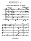 Divertimento in C
