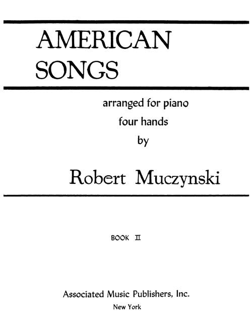 American Songs, Book 2, for piano/4 hands
