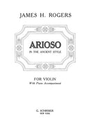 Arioso in the Ancient Style
