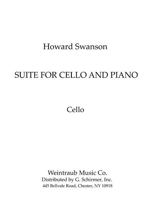Suite for Cello and Piano