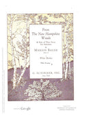 White Birches, Op 12 No 1