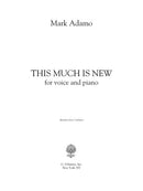 This Much Is New (F, in bass clef)
