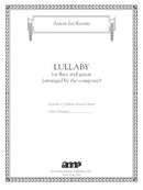 Lullaby (for flute and guitar)