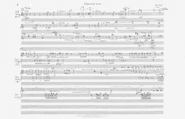 Dinosaur Scar (for alto saxophone) - Digital
