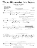 When a Tiger meets a Rosa Rugosa - Digital (Not Printable)