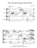 The Eve Moon Made Wet Froth