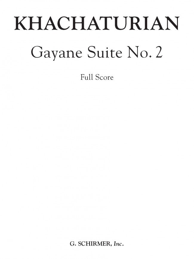 Gayane Suite No. 2