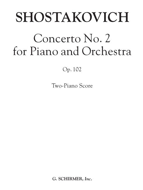 Concerto No. 2 for Piano and Orchestra, Op. 102