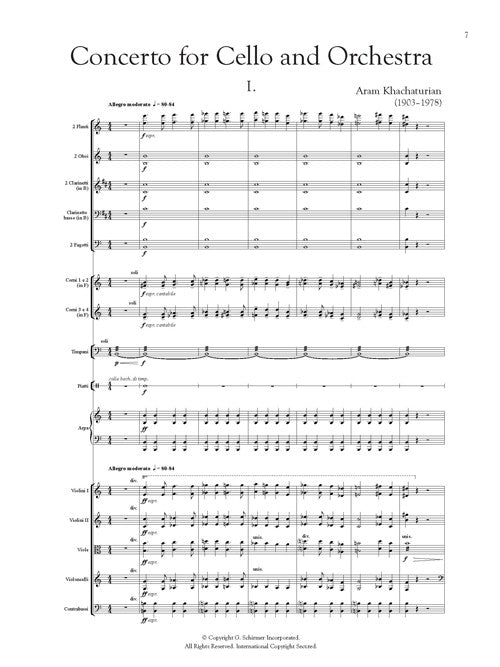 Concerto for Cello and Orchestra