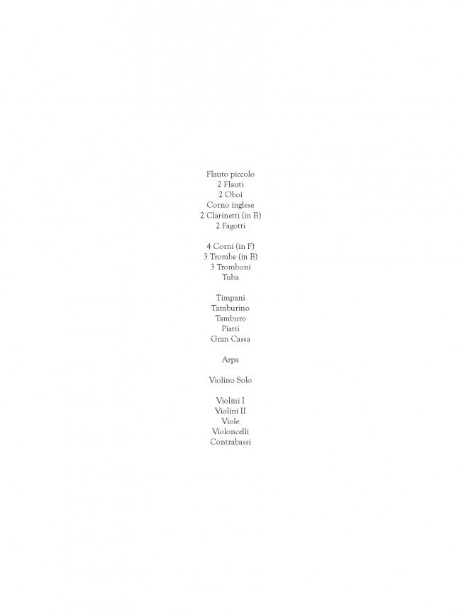 Concerto for Violin and Orchestra