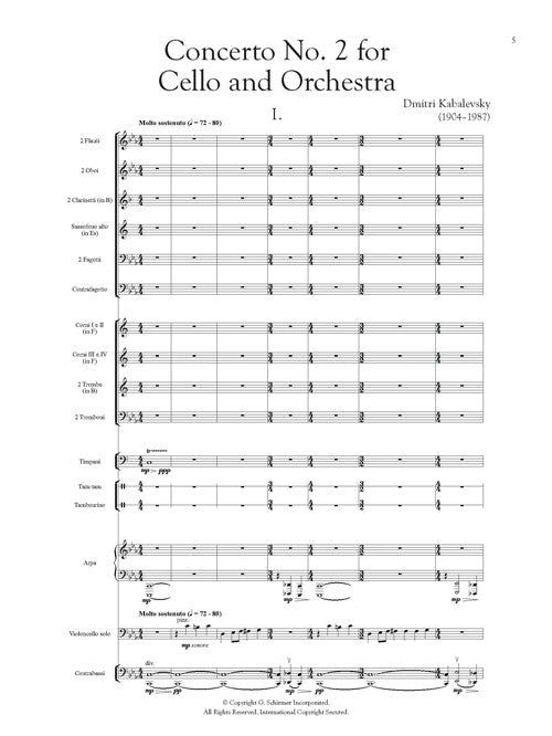Concerto No. 2 for Cello and Orchestra Op. 77