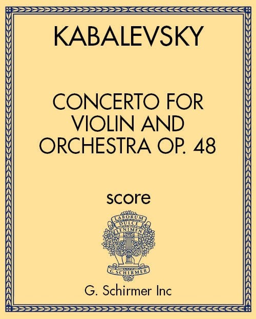 Concerto for Violin and Orchestra Op. 48