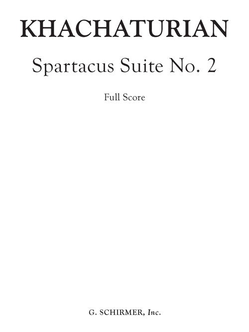 Spartacus Suite No. 2